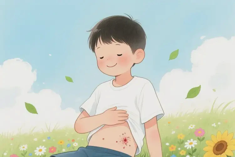 小學(xué)生肚子上起濕疹可以治好嗎(圖4)