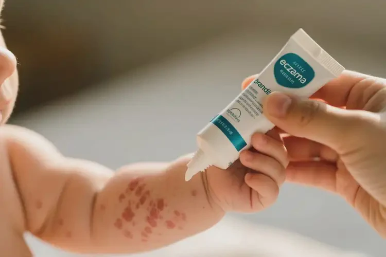 嬰兒手臂容易起濕疹可以治好嗎(圖4)