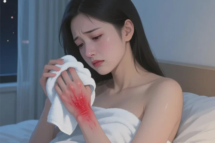 哺乳期媽媽手上起濕疹能靠自己自愈嗎(圖1)