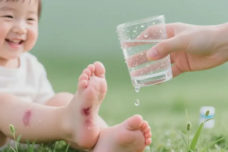 小孩腳上起濕疹可以治好嗎(圖2)