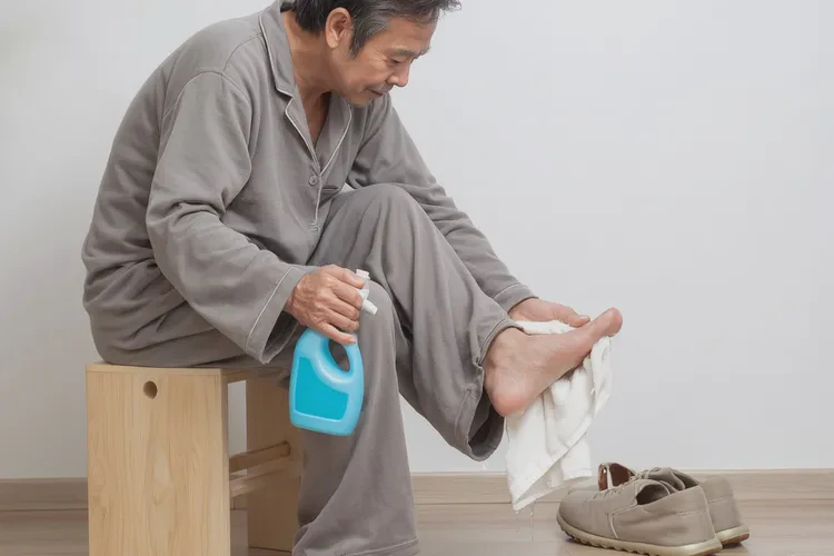 男人腳上容易長濕疹能靠自己自愈嗎(圖2)