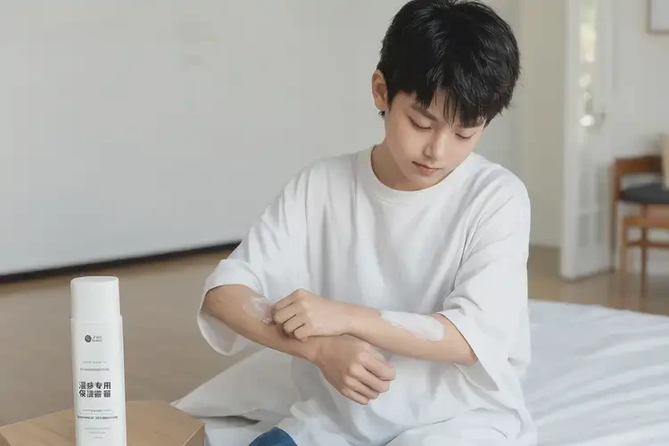 青少年脖子上出現(xiàn)濕疹可以治好嗎(圖2)