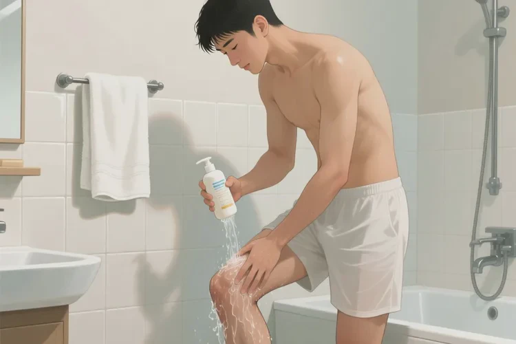 男人大腿上偶尔长湿疹能靠自己自愈吗(图2)