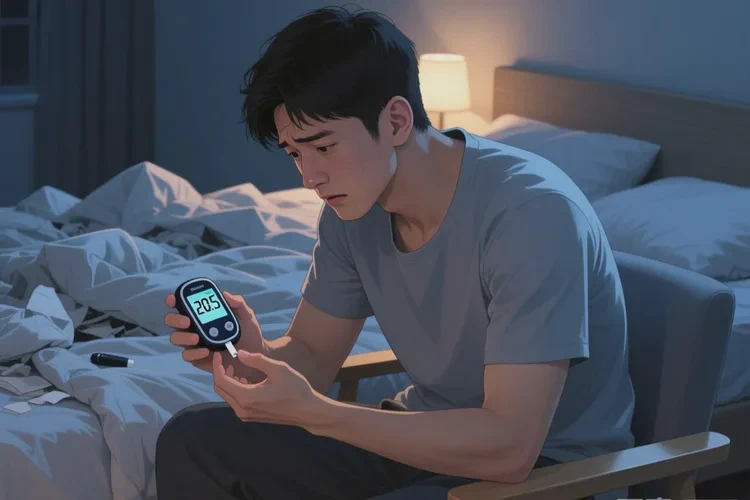 27歲晚上血糖20.5是怎么回事(圖1)