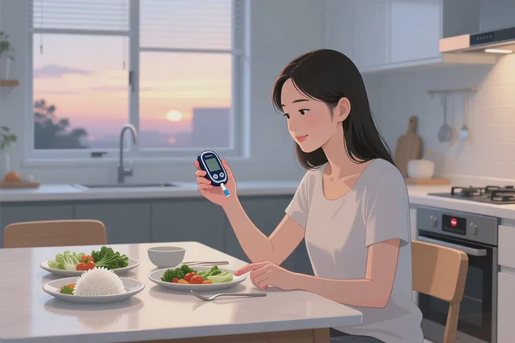 28歲晚餐血糖7點(diǎn)1是怎么回事(圖1)