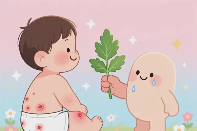 幼兒屁股上偶爾長濕疹可不可以根治(圖3)