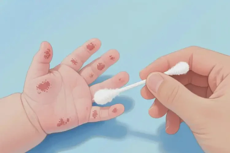 嬰幼兒手上長濕疹可以治好嗎(圖2)