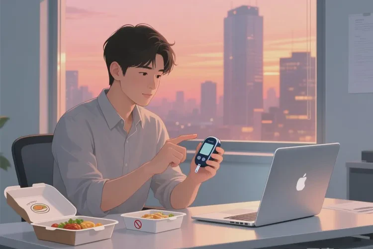 28歲中餐血糖10點(diǎn)0是怎么回事(圖1)