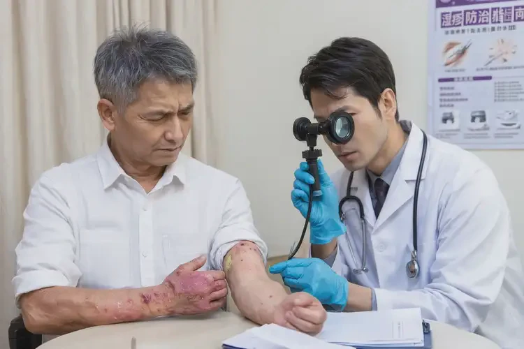 男性身上容易長(zhǎng)濕疹可以治好嗎(圖4)