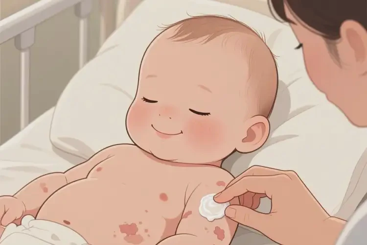 嬰兒全身出現(xiàn)濕疹可以治好嗎(圖3)