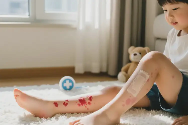 幼兒小腿上有濕疹可以治好嗎(圖1)