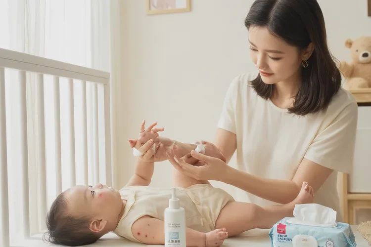 嬰幼兒手上長(zhǎng)濕疹可以治愈嗎(圖1)