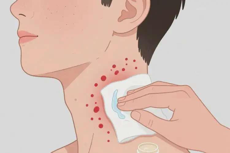 男生脖子上容易長濕疹可以治好嗎(圖2)