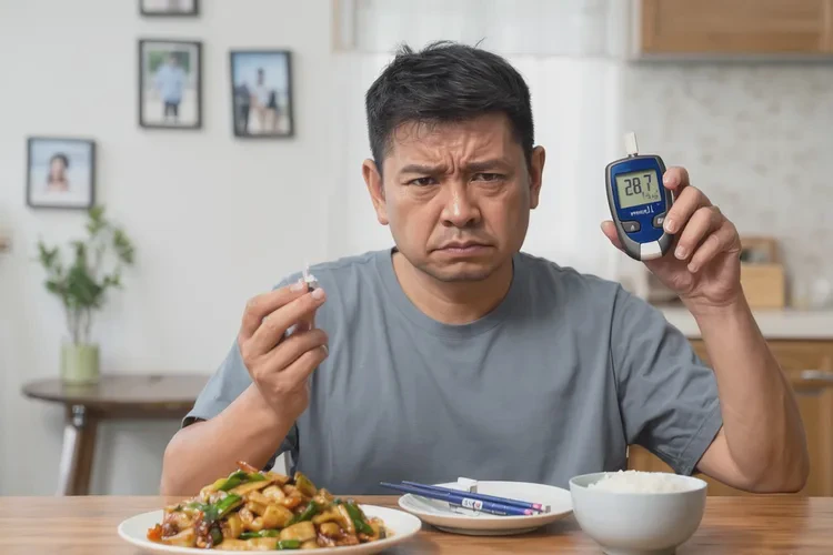 28歲中餐血糖28.7是怎么回事(圖1)