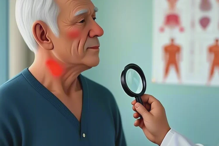 老年人脖子上經(jīng)常起濕疹可以治愈嗎(圖2)