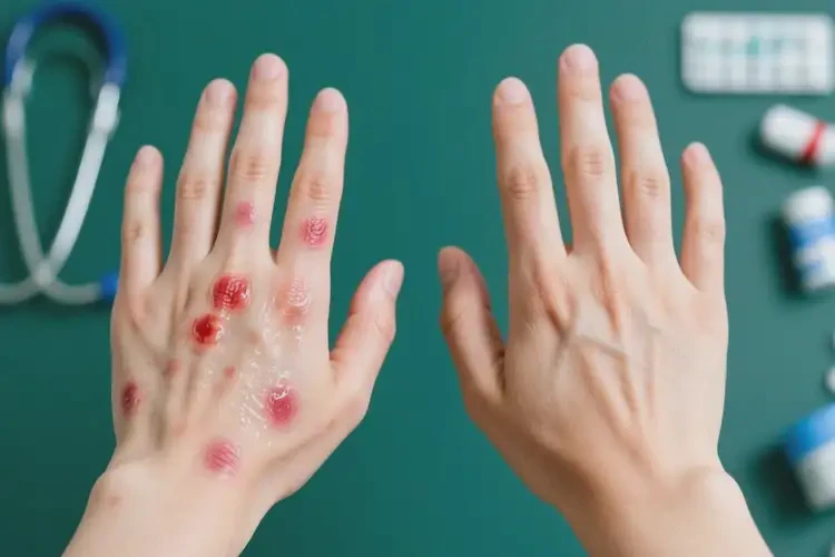 大學生手上長濕疹可以治好嗎(圖1)