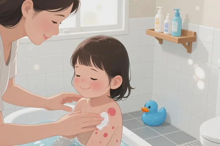 兒童身上偶爾長濕疹可以治愈嗎(圖1)