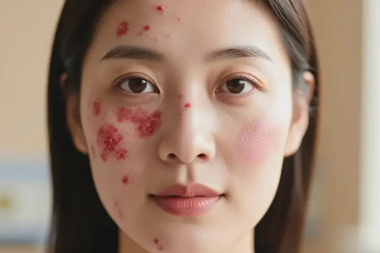 女人面部出濕疹可不可以根治(圖4)