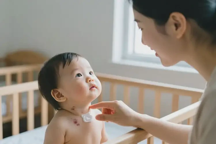 幼兒脖子有濕疹可以治好嗎(圖3)