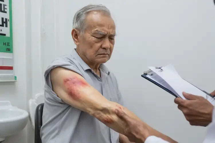 老人手臂經(jīng)常長(zhǎng)濕疹能靠自己自愈嗎(圖4)