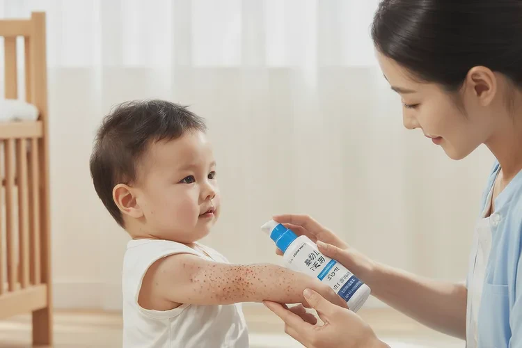 嬰幼兒手臂上偶爾長濕疹可以治愈嗎(圖1)
