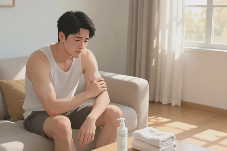 男人四肢容易长湿疹能靠自己自愈吗(图1)