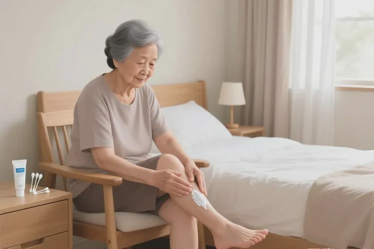 高齡老人小腿經(jīng)常長濕疹能靠自己自愈嗎(圖1)