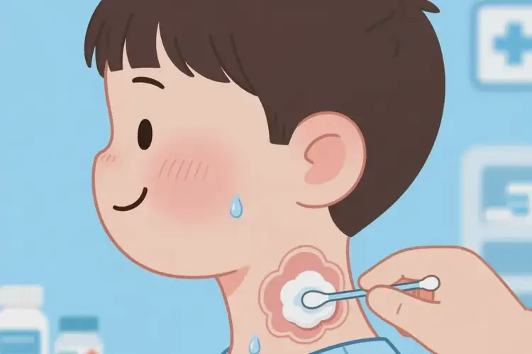 少兒脖子上偶爾起濕疹可以治好嗎(圖4)