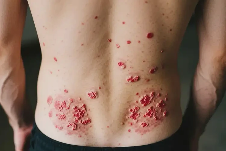 青年人屁股上有濕疹可不可以根治(圖1)