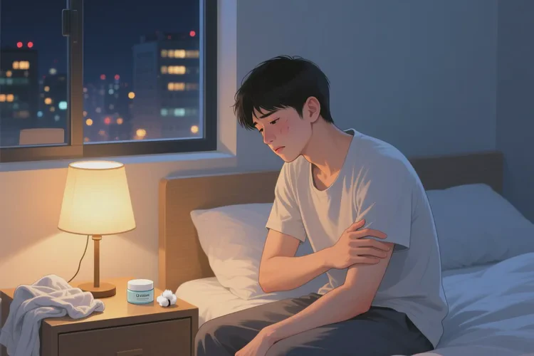 青年人手臂偶爾起濕疹能靠自己自愈嗎(圖4)