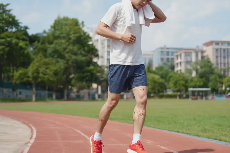 大學(xué)生小腿上出現(xiàn)濕疹能靠自己自愈嗎(圖2)