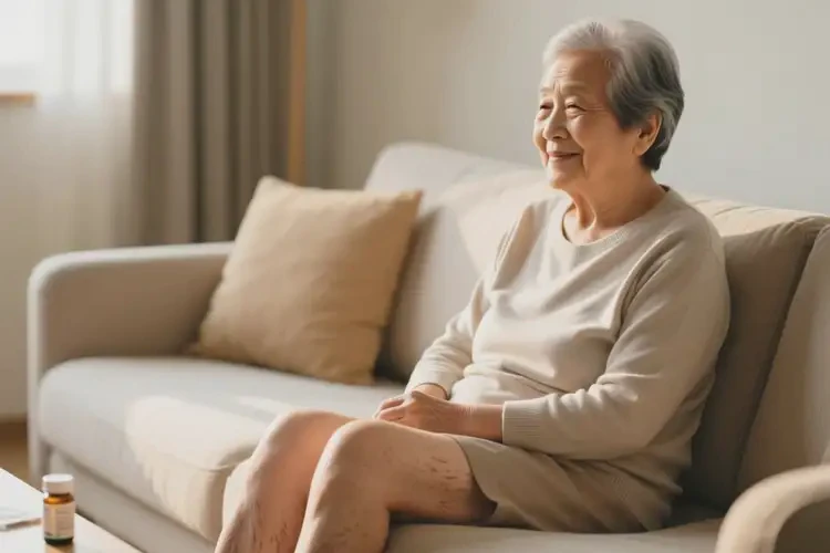 老人大腿容易起湿疹可以治好吗(图4)