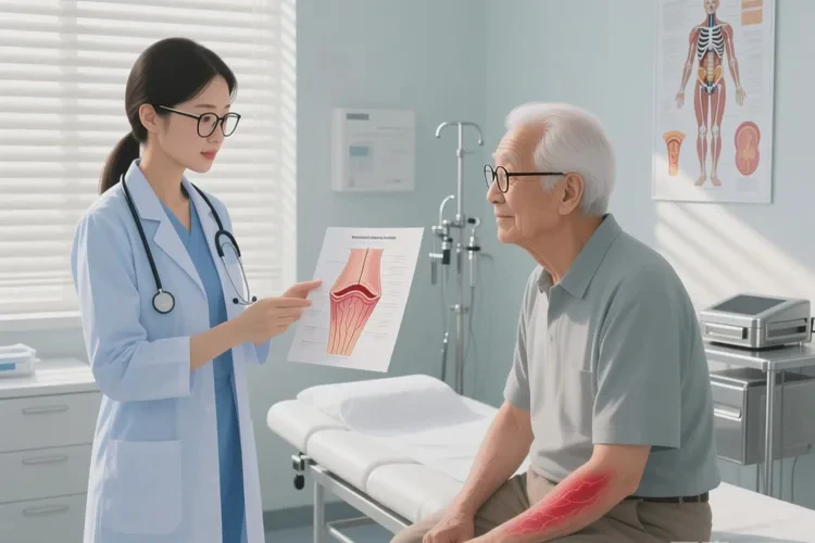 老年人手臂上有湿疹能靠自己自愈吗(图2)