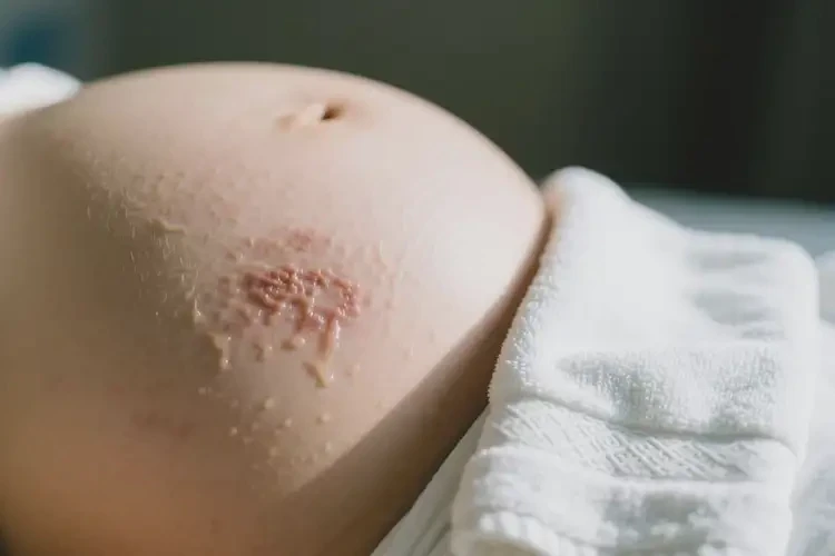 產(chǎn)婦屁股偶爾長濕疹可以治好嗎(圖1)