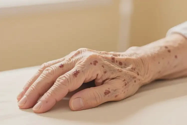 老人手臂上偶爾起濕疹可以治好嗎(圖3)