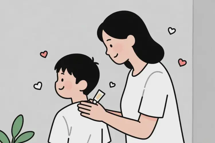 小学生脖子上经常长湿疹可以治好吗(图1)