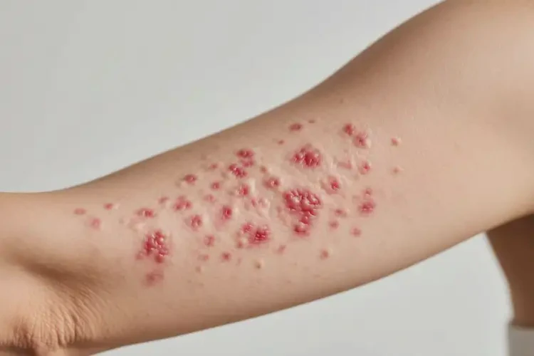 女性手臂上起濕疹可以治好嗎(圖4)