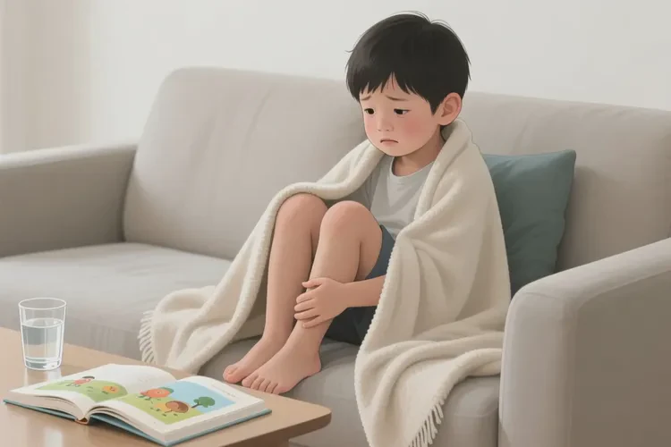 孩子小腿長濕疹可以治愈嗎(圖3)