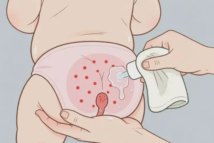 寶寶肛周長(zhǎng)濕疹可以治好嗎(圖1)