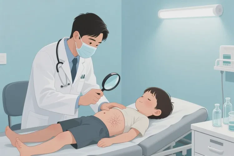 孩子肚子上長(zhǎng)濕疹可以治愈嗎(圖2)