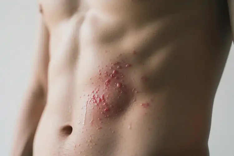 男性肚子偶爾長濕疹可以治好嗎(圖4)