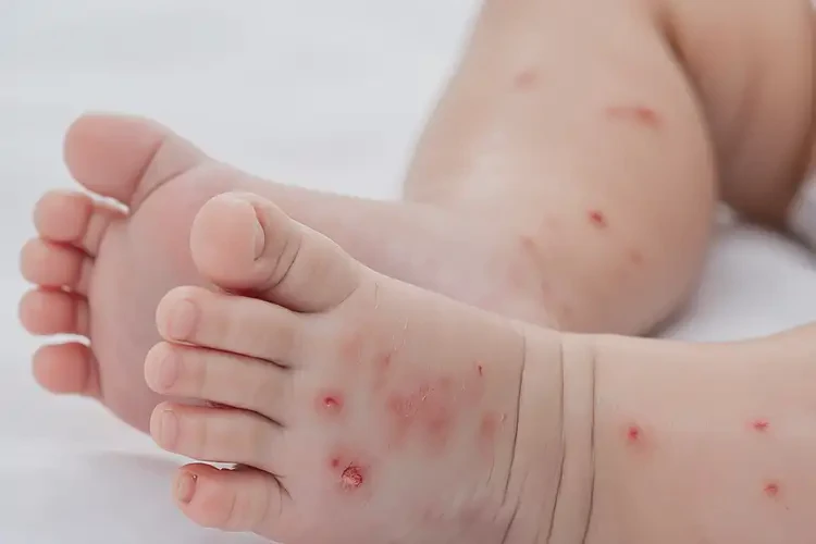 宝宝小腿有湿疹可以治好吗(图4)