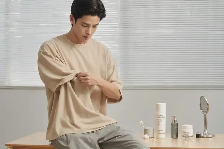 青年人肚子上偶爾長(zhǎng)濕疹可以治好嗎(圖1)