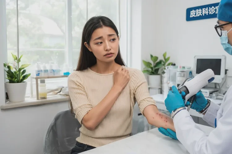 女人四肢偶爾起濕疹能靠自己自愈嗎(圖4)