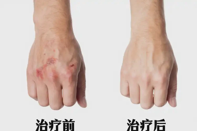 男生手上出現(xiàn)濕疹可以治好嗎(圖4)