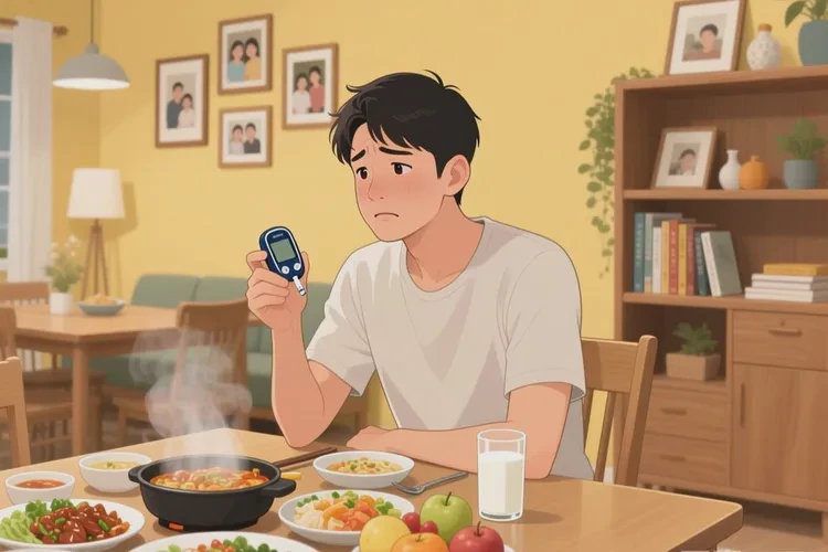 28岁晚餐血糖12点0是怎么回事(图1)