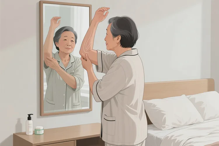 老年人手臂有濕疹可以治愈嗎(圖4)