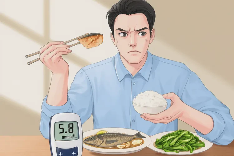 28歲中餐血糖17.7是怎么回事(圖1)