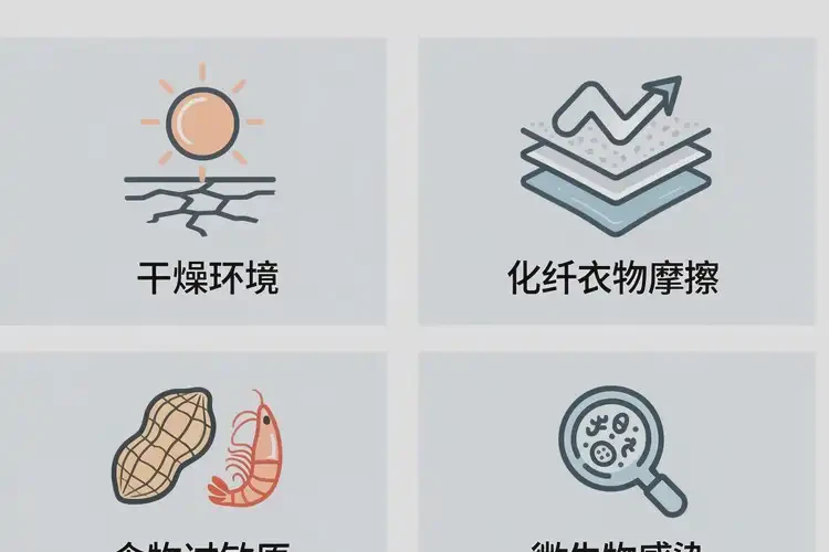 小孩大腿偶爾長(zhǎng)濕疹可以治好嗎(圖3)