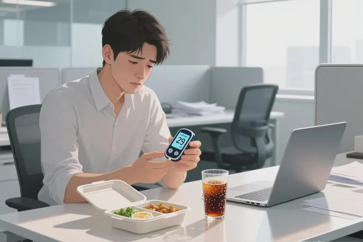 27歲中午血糖15點(diǎn)8是怎么回事(圖1)